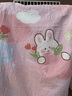 羅萊兒童幼兒園六件套 學(xué)生宿舍女孩入園被子床墊被套枕芯多件套120*150 曬單實拍圖