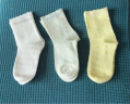 全棉时代儿童袜子婴儿棉袜宝宝新生儿地板袜男女童中长筒袜 3双装 晒单实拍图