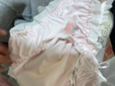 瑤瑤閨蜜（yaoyaoguimi）奶酪泡芙甜美純欲風(fēng)蕾絲內褲女性感低腰純棉襠舒適三角褲頭組合裝 四條自選或隨機 L碼 推薦100-120斤 曬單實(shí)拍圖