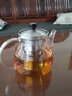簡優(yōu)幸腹電陶爐燒水壺玻璃加厚高硼硅玻璃茶壺明火養(yǎng)生壺不銹鋼過濾泡茶壺 單壺 550ml 曬單實(shí)拍圖