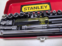 史丹利（STANLEY）21件套6.3MM公英制組套1/4小飛家用棘輪扳手套筒套裝89-507 曬單實(shí)拍圖