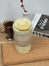 LEASY全自動攪拌杯 充電咖啡杯電動杯子玻璃攪拌杯奶粉豆?jié){ 咖啡攪拌杯 洛克黃 曬單實拍圖
