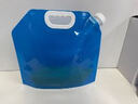 CHEMY戶(hù)外大容量便攜折疊儲水袋裝水袋水囊運動(dòng)盛水桶5L/10L裝 5L藍色（兩個(gè)） 曬單實(shí)拍圖