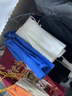 NEW OR MODE重磅純棉純色短袖t恤男女情侶款夏季學(xué)生五分半截袖寬松休閑體恤 白色 XL 曬單實(shí)拍圖
