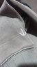 馬登美式重磅復古圓領(lǐng)衛衣男阿美咔嘰基礎百搭純色打底衫休閑無(wú)帽外套 灰色 XL 曬單實(shí)拍圖