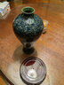 領(lǐng)格（LINGGE） 景德鎮陶瓷器仿古青花瓷迷你小花插花瓶家居裝飾品博古架擺件瓷瓶工藝品擺件擺設 青釉美人瓶 曬單實(shí)拍圖