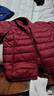 雅鹿輕薄羽絨服女2025年新款短款連帽輕盈便攜小個(gè)子旅行白鴨絨外套 嫣紅-連帽 3XL （推薦140-155斤） 曬單實(shí)拍圖