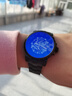 Angie亨積男士手表黑武士全自動(dòng)機械表學(xué)生高顏值彩色鏡面精鋼表帶防水 藍光【送真皮帶+拆表器+保護膜】 曬單實(shí)拍圖
