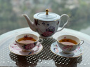 WEDGWOOD杜鵑藍(lán)色茶壺1L骨瓷大茶壺咖啡壺家用茶壺歐式禮盒 1L 杜鵑藍(lán)色茶壺 曬單實拍圖