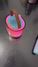 小米鍋巴藍(lán)牙無(wú)線音響手持麥克風(fēng)唱歌一體機(jī)便攜帶k12兒童家庭KTV音響套裝 k52天藍(lán)色雙麥[雙麥互動(dòng)+琉璃氛圍燈] 套餐一 曬單實(shí)拍圖