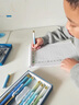 英雄牌鋼筆三年級小學生專用正姿練字上冊四年級男孩女孩兒童初學者入門可替換墨囊裝正品官方正品 【航行太空】膚感6支裝-送墨囊36支 贈：升級款藍黑墨囊 曬單實拍圖