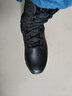 神行太保際華3514新款中幫戰術(shù)靴黑色牛皮側拉鏈輕便戰術(shù)靴 黑色 40 曬單實(shí)拍圖