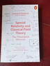 【3-4周達】狹義相對論和經(jīng)典場(chǎng)論 Special Relativity and Classical Field Theory 曬單實(shí)拍圖