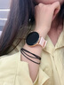 筱岙vivoppo蘋(píng)果機(jī)通用iwatch GT4智能手表女款藍(lán)牙可通話(huà)支付多功能運(yùn)動(dòng)女銀杏葉腕表高檔生日禮物 HT12玫金鋼帶【接打電話(huà) 曬單實(shí)拍圖