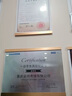 倍贊亞克力海報(bào)框電梯廣告框架形象墻展示框裝裱相框掛墻免打孔a4畫框 A4豎式金色【鋁合金】免打孔 曬單實(shí)拍圖