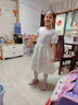 鉛筆俱樂部童裝2025夏裝新款女童連衣裙中大童裙子兒童收腰碎花裙 粉紅 150cm 曬單實拍圖