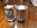 良平 銀杯子足銀999酒杯白酒實(shí)用百福酒具主人杯商務(wù)送禮自用證書(shū)刻字 999銀-百福具臻（約28g 15ml） 曬單實(shí)拍圖