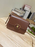 CALWAN KEODH包包女包2025新款秋冬斜挎包馬鞍包送生日禮物女朋友老婆 【焦糖色】輕奢品牌復古百搭實(shí)用走心女生閨蜜 曬單實(shí)拍圖