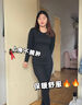 北極絨女士保暖內衣女套裝德加絨加厚發(fā)熱美體秋衣秋褲冬季防寒打底無(wú)痕 曬單實(shí)拍圖