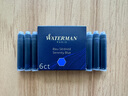 威迪文（WATERMAN）墨水芯 配件系列 鋼筆專用墨囊 威迪文精裝墨水芯【藍色·6支盒裝】 曬單實拍圖