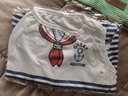 咪貝萌寵物狗狗貓咪衣服春夏裝薄款背心可愛(ài)夏天小狗泰迪小型犬博美比熊 海軍條紋藍色 XL-胸圍48CM（建議8.5-12斤） 曬單實(shí)拍圖