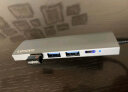 联想（Lenovo） Type-C扩展坞USB分线器USB转换器HDMI转接拓展坞4K投屏扩展PD快充适用手机平板电脑 实拍图