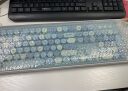 摩天手(Mofii) i豆无线复古朋克键鼠套装 可爱便携办公键鼠套装 鼠标 电脑键盘 笔记本键盘 米白 实拍图