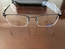 凱迪拉克眼鏡框經(jīng)典方框眉毛架 半框超輕純鈦商務(wù)經(jīng)典金屬質(zhì)感IP電鍍 C3090GS 槍色GUN 曬單實(shí)拍圖