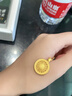 中國黃金（CHINA GOLD）足金八寶羅盤吊墜女新款黃金掛墜生日七夕情人節(jié)禮物送女朋友老婆 八寶羅盤吊墜 約2.3g【贈銀鏈】 曬單實拍圖