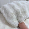 蒙瑪特加絨雙人長(cháng)枕套1.5牛奶絨長(cháng)枕頭套1.2米1.8m長(cháng)款兔毛絨枕芯內膽套 夢(mèng)幻淺灰【拒絕靜電 無(wú)憂(yōu)睡眠】 48x74cm/對-A類(lèi)兔毛絨 曬單實(shí)拍圖