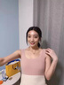 JERRIE MOCK貼片無(wú)痕保暖背心女士加絨內(nèi)搭修身美體打底衫上衣防寒內(nèi)衣大碼 高級(jí)灰 XL 曬單實(shí)拍圖