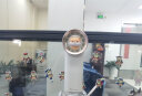 艾芭莎（Aibaasaa）手持小风扇桌面随身便携小型迷你usb充电扇2024新款降温神器长续航轻音太空舱电风扇生日礼物女生 【雅白 升级版3600毫安】轻音劲风 3秒制冷 实拍图