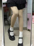 莫代爾光腿神器女春秋款裸感自然加絨加厚連褲襪春秋肉色黑色打底褲顯瘦 雙層-自然膚【連腳款】 1條 均碼 加厚款-300g【適合0-10度】 曬單實(shí)拍圖