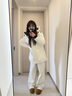 加拿大鵝（Canada Goose）Expedition 女士派克大衣戶(hù)外休閑外套大鵝羽絨服 經(jīng)典升級 2051W 433 北辰白 S 曬單實(shí)拍圖