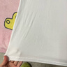 輕功成人舞蹈服練功服男士形體服套裝大童莫代爾芭蕾舞上衣中國舞服裝 白色-莫代爾-短袖 XL 曬單實(shí)拍圖