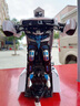 JJRIC六一兒童節(jié)禮物遙控汽車變形機器人男孩玩具3-6歲小孩4-5歲小朋友 蘭博-變形機器人【警察款】 曬單實拍圖