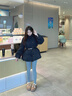 ZHR勃肯鞋女反絨牛皮雪地靴英倫單鞋東北加絨加厚底棉鞋JF128B栗色37 曬單實(shí)拍圖