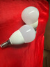 飛利浦（PHILIPS） led燈泡e27大小螺口圓形節(jié)能燈泡家用高亮白光黃光光源單燈照明 小螺口6.5W/優(yōu)視型 暖白色/黃光3000K 曬單實拍圖