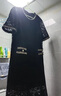 AEMAPE小香風蕾絲連衣裙女夏季2024新款寬松顯瘦氣質(zhì)優(yōu)雅休閑蕾絲裙 黑色 M 建議90-110斤 曬單實拍圖