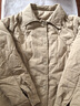 衣典零一（LEDIALYI）2025秋冬季女裝新款時(shí)尚休閑寬松中年輕薄棉服女短款棉襖棉衣外套 卡其色 M （推薦110斤內） 曬單實(shí)拍圖