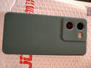 庚辰適用vivo Y100i手機(jī)殼Y78直邊液態(tài)硅膠Y78m保護(hù)套磨砂Y77t全包邊鏡頭防摔軟殼V2279A男女新款外殼 【暗夜綠】配全屏膜 曬單實拍圖
