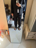 羅蒙（ROMON）大碼西裝男士套裝加肥加大胖子商務(wù)正裝定制西服外套結婚禮服休閑 大碼黑色(西服+西褲) 贈大禮包 200/5XL 體重200-215斤 曬單實(shí)拍圖