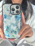 CASETIFY 我的藍(lán)蝴蝶花園 適用于iPhone 16/15/14 Plus/Pro/Max 手機(jī)殼 透明黑框 iPhone 15 Pro Max 曬單實(shí)拍圖
