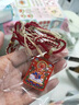 法優(yōu)曼朱砂十二生肖本命佛守護(hù)神手繪唐卡佛牌吊墜項(xiàng)鏈 普賢菩薩生肖龍蛇守護(hù)神 曬單實(shí)拍圖