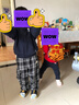 PawinPaw卡通小熊童裝春季男女童寬松純棉連帽衛(wèi)衣外套 藏青色/59 110 cm 曬單實(shí)拍圖