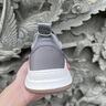 夢(mèng)特嬌帆布鞋男透氣寬松百搭一腳蹬輕奢舒適板鞋男2025年春季新款休閑鞋 灰色 41 曬單實(shí)拍圖