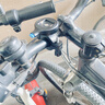 隨行盾自行車手機(jī)支架摩托車導(dǎo)航鋁合金卡扣式手機(jī)架騎行快拆山地公路電動(dòng)車把碼表支架固定防震防抖 騎行支架【指環(huán)扣貼片款】 曬單實(shí)拍圖