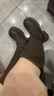 他她（TATA）軟糖靴彈力長(cháng)筒靴女冬CGG01DG4 棕色（單里） 34 曬單實(shí)拍圖