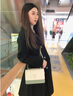 CLY輕奢品牌輕奢品牌真皮包包女包時(shí)尚鹿頭鏈條包女款包新年生日禮物 綠色ck 曬單實(shí)拍圖