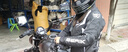 比客（BERIK）大眼摩托車騎行服女機(jī)車服四季騎士裝備可拆卸內(nèi)膽防摔夾克 唯帕3 黑白 44（XL） 曬單實(shí)拍圖